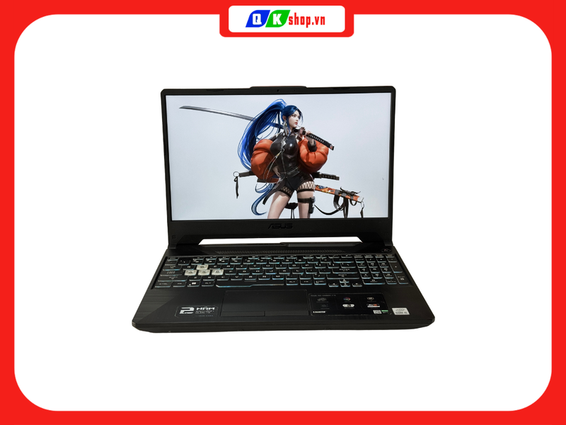 Laptop ASUS Gaming TUF FX506LHB-HN188W Core i5 10300H / Ram 16GB / SSD 512GB / 15.6"FHD 144Hz / GTX1650 4GB