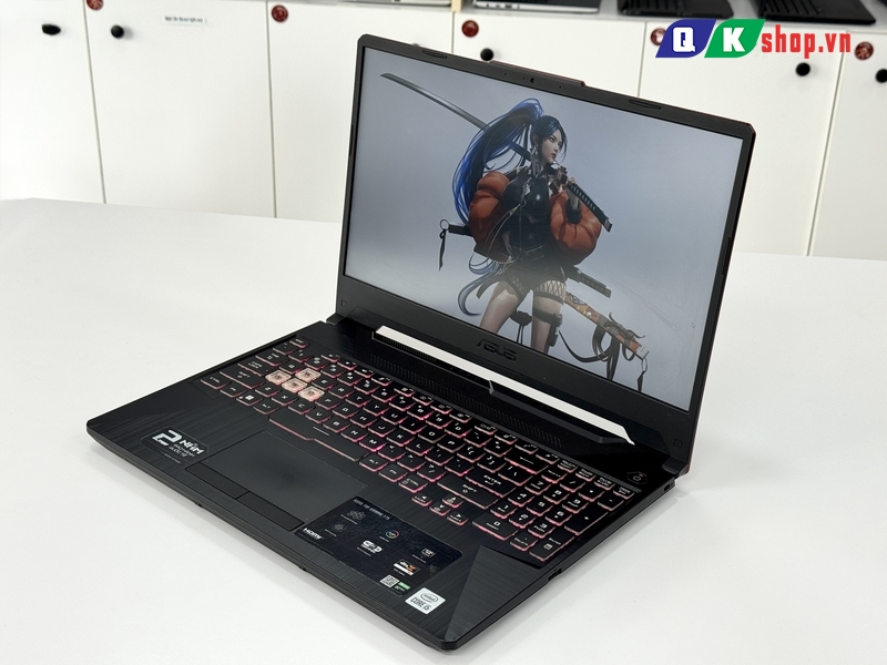 Laptop ASUS Gaming TUF FX506LHB-HN188W Core i5 10300H / Ram 16GB / SSD 512GB / 15.6"FHD 144Hz / GTX1650 4GB