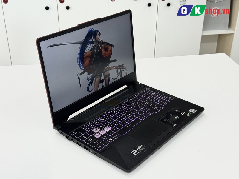 Laptop ASUS Gaming TUF FX506LHB-HN188W Core i5 10300H / Ram 16GB / SSD 512GB / 15.6"FHD 144Hz / GTX1650 4GB