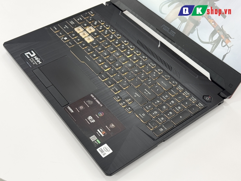 Laptop ASUS Gaming TUF FX506LHB-HN188W Core i5 10300H / Ram 16GB / SSD 512GB / 15.6"FHD 144Hz / GTX1650 4GB