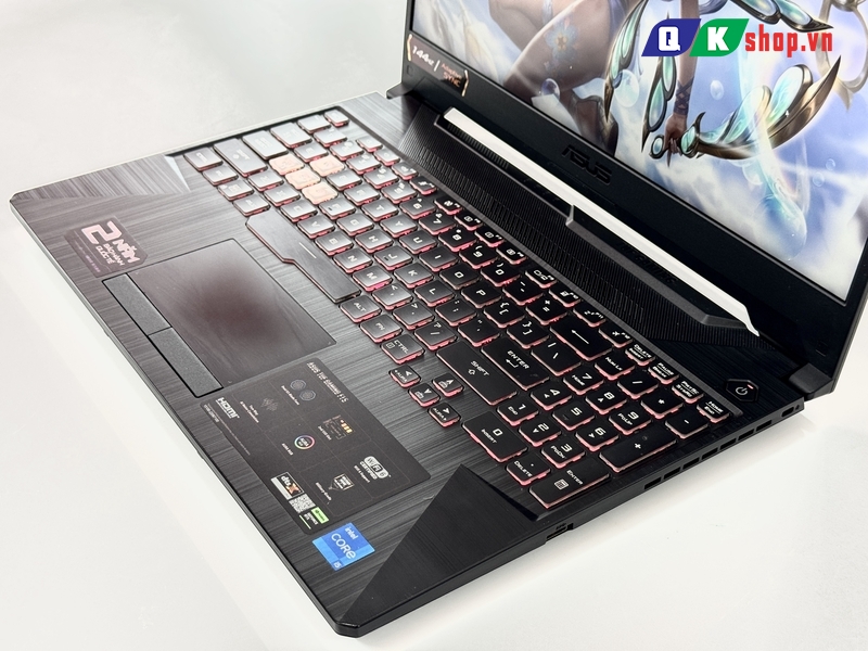 Laptop Asus TUF Gaming F15 FX506HF Core i5 11400H / Ram 8GB / SSD 512GB  / 15.6 "FHD 144Hz / 4GB RTX 2050