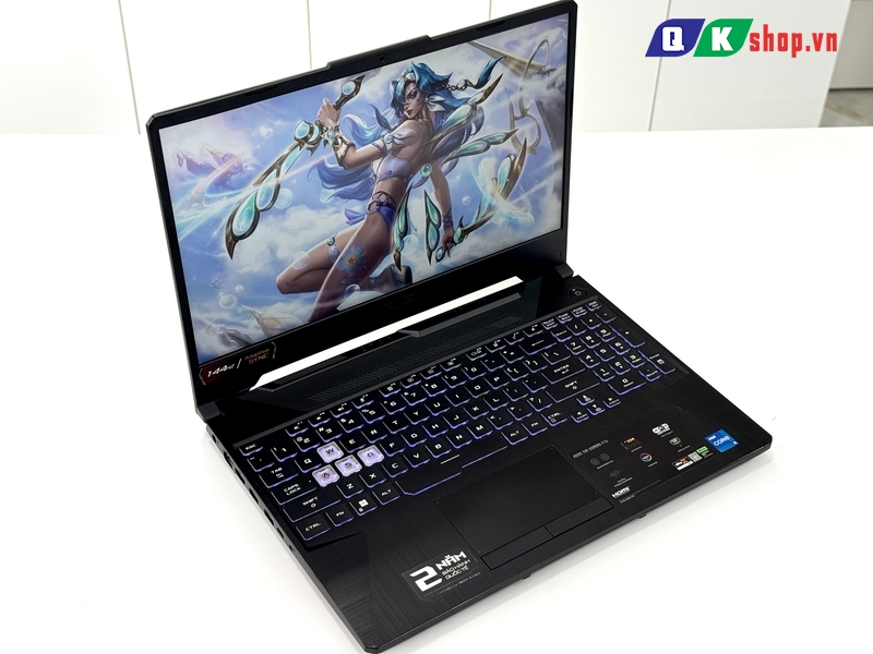 Laptop Asus TUF Gaming F15 FX506HF Core i5 11400H / Ram 8GB / SSD 512GB  / 15.6 "FHD 144Hz / 4GB RTX 2050