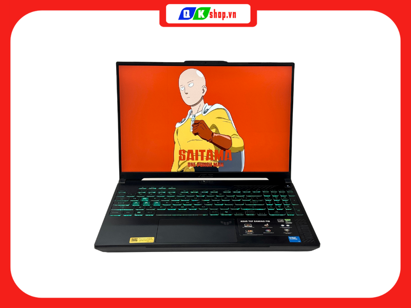 Laptop ASUS TUF Gaming F16 FX607VJ-RL034W Core i5-210H / Ram 16GB / SSD 512GB PCIE / 16.0 WUXGA /  RTX 3050 6GB