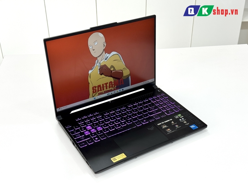 Laptop ASUS TUF Gaming F16 FX607VJ-RL034W Core i5-210H / Ram 16GB / SSD 512GB PCIE / 16.0 WUXGA /  RTX 3050 6GB