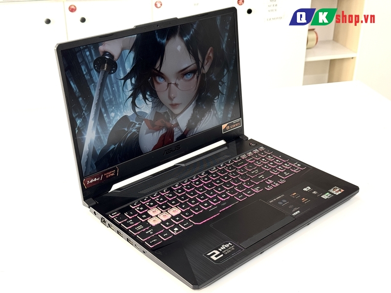 Laptop ASUS TUF Gaming FA506QM Ryzen 7-5800H / Ram 16GB / SSD 1TB PCIE / 15.6" FHD  144Hz / VGA 6GB RTX 3060