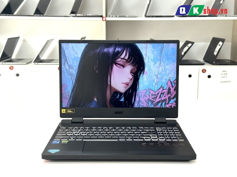 Laptop Gaming Acer Nitro 5 Tiger AN515 58 52SP Core i5 - 12500H / Ram 8GB / SSD 512GB PCIE / 15.6 FHD 144Hz /  VGA 4GB RTX3050