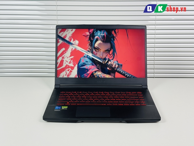 Laptop MSI Gaming GF63 Thin 12VE i5 12450H / Ram 16GB / SSD 512GB / 15.6″FHD 144Hz / RTX4050 6GB