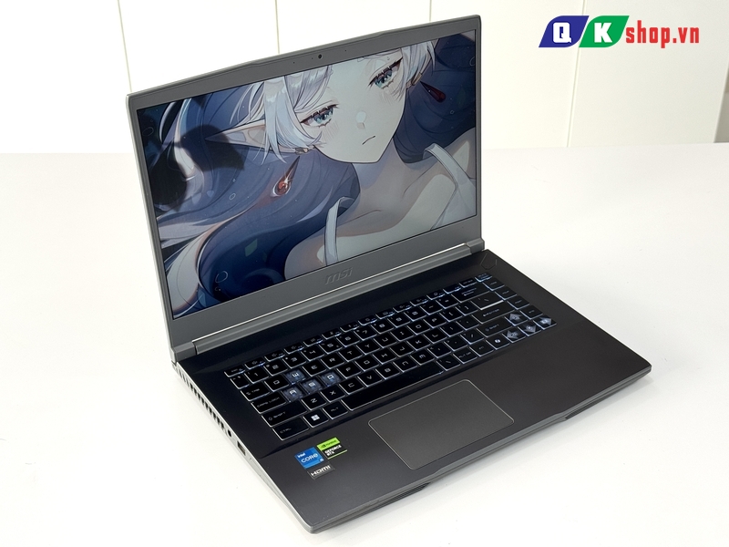 Laptop MSI Gaming Thin 15 B12UCX-1419VN Core i5-12450H / Ram 8GB / 512GB PCIE  / 15.6 FHD 144Hz/ VGA 4GB RTX2050