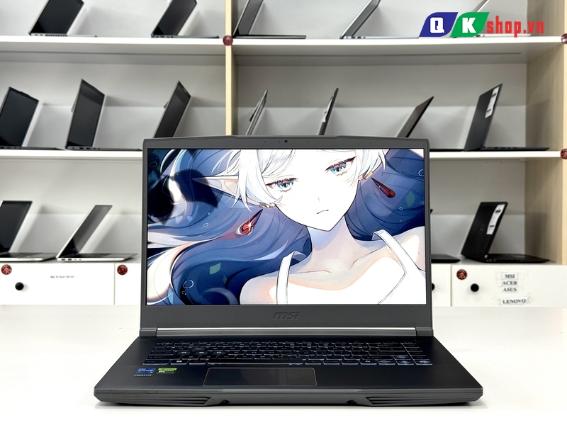 Laptop MSI Gaming Thin 15 B12UCX-1419VN Core i5-12450H / Ram 8GB / 512GB PCIE  / 15.6 FHD 144Hz/ VGA 4GB RTX2050