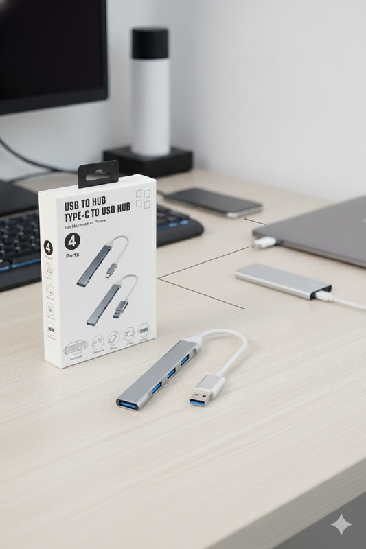USB to HUB Type-C to USB Hub Bộ chia cổng USB